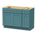 51" Oak Bathroom Vanity Cabinet without Top - 1 Drawer & 3 Doors - HomeBeyond
