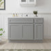 51" Oak Bathroom Vanity Cabinet without Top - 1 Drawer & 3 Doors - HomeBeyond