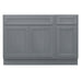 51" Oak Bathroom Vanity Cabinet without Top - 1 Drawer & 3 Doors - HomeBeyond
