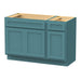 51" Oak Bathroom Vanity Cabinet without Top - 1 Drawer & 3 Doors - HomeBeyond