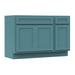 51" Oak Bathroom Vanity Cabinet without Top - 1 Drawer & 3 Doors - HomeBeyond