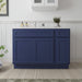 51" Oak Bathroom Vanity Cabinet without Top - 1 Drawer & 3 Doors - HomeBeyond