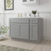 51" Oak Bathroom Vanity Cabinet without Top - 1 Drawer & 3 Doors - HomeBeyond