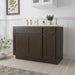 51" Oak Bathroom Vanity Cabinet without Top - 1 Drawer & 3 Doors - HomeBeyond
