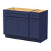 51" Oak Bathroom Vanity Cabinet without Top - 1 Drawer & 3 Doors - HomeBeyond