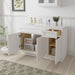 51" Oak Bathroom Vanity Cabinet without Top - 1 Drawer & 3 Doors - HomeBeyond
