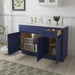 51" Oak Bathroom Vanity Cabinet without Top - 1 Drawer & 3 Doors - HomeBeyond