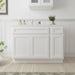 51" Oak Bathroom Vanity Cabinet without Top - 1 Drawer & 3 Doors - HomeBeyond