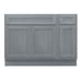 51" Oak Bathroom Vanity Cabinet without Top - 1 Drawer & 3 Doors - HomeBeyond