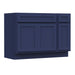 51" Oak Bathroom Vanity Cabinet without Top - 1 Drawer & 3 Doors - HomeBeyond