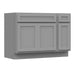 51" Oak Bathroom Vanity Cabinet without Top - 1 Drawer & 3 Doors - HomeBeyond