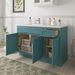 51" Oak Bathroom Vanity Cabinet without Top - 1 Drawer & 3 Doors - HomeBeyond