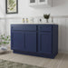 51" Oak Bathroom Vanity Cabinet without Top - 1 Drawer & 3 Doors - HomeBeyond