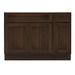 51" Oak Bathroom Vanity Cabinet without Top - 1 Drawer & 3 Doors - HomeBeyond