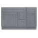 51" Oak Bathroom Vanity Cabinet without Top - 3 Drawers & 2 Doors - HomeBeyond