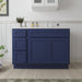 51" Oak Bathroom Vanity Cabinet without Top - 3 Drawers & 2 Doors - HomeBeyond