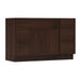 51" Oak Bathroom Vanity Cabinet without Top - 5 Drawers & 1 Door - HomeBeyond