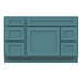 51" Oak Bathroom Vanity Cabinet without Top - 5 Drawers & 1 Door - HomeBeyond