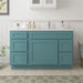 51" Oak Bathroom Vanity Cabinet without Top - 5 Drawers & 1 Door - HomeBeyond