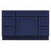 51" Oak Bathroom Vanity Cabinet without Top - 5 Drawers & 1 Door - HomeBeyond
