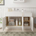51" Plywood Bathroom Vanity Cabinet without Top - 1 Drawer & 3 Doors - HomeBeyond