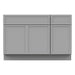 51" Plywood Bathroom Vanity Cabinet without Top - 1 Drawer & 3 Doors - HomeBeyond