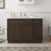 51" Plywood Bathroom Vanity Cabinet without Top - 1 Drawer & 3 Doors - HomeBeyond