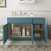 51" Plywood Bathroom Vanity Cabinet without Top - 1 Drawer & 3 Doors - HomeBeyond