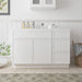 51" Plywood Bathroom Vanity Cabinet without Top - 3 Drawers & 1 Door - HomeBeyond