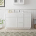51" Plywood Bathroom Vanity Cabinet without Top - 3 Drawers & 2 Doors - HomeBeyond