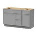 51" Plywood Bathroom Vanity Cabinet without Top - 3 Drawers & 2 Doors - HomeBeyond