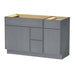 51" Plywood Bathroom Vanity Cabinet without Top - 3 Drawers & 2 Doors - HomeBeyond