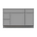 51" Plywood Bathroom Vanity Cabinet without Top - 3 Drawers & 2 Doors - HomeBeyond