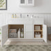 51" Plywood Bathroom Vanity Cabinet without Top - 3 Drawers & 2 Doors - HomeBeyond