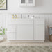 51" Plywood Bathroom Vanity Cabinet without Top - 3 Drawers & 2 Doors - HomeBeyond