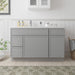 51" Plywood Bathroom Vanity Cabinet without Top - 3 Drawers & 2 Doors - HomeBeyond