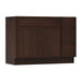 51" Plywood Bathroom Vanity Cabinet without Top - 3 Drawers & 2 Doors - HomeBeyond