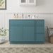 51" Plywood Bathroom Vanity Cabinet without Top - 3 Drawers & 2 Doors - HomeBeyond