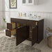 51" Plywood Bathroom Vanity Cabinet without Top - 3 Drawers & 2 Doors - HomeBeyond