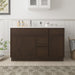 51" Plywood Bathroom Vanity Cabinet without Top - 3 Drawers & 2 Doors - HomeBeyond