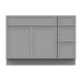 51" Plywood Bathroom Vanity Cabinet without Top - 3 Drawers & 2 Doors - HomeBeyond