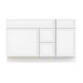 51" Plywood Bathroom Vanity Cabinet without Top - 3 Drawers & 2 Doors - HomeBeyond
