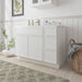 51" Plywood Bathroom Vanity Cabinet without Top - 3 Drawers & 2 Doors - HomeBeyond