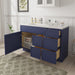 51" Plywood Bathroom Vanity Cabinet without Top - 5 Drawers & 1 Door - HomeBeyond