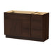 51" Plywood Bathroom Vanity Cabinet without Top - 5 Drawers & 1 Door - HomeBeyond