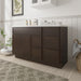 51" Plywood Bathroom Vanity Cabinet without Top - 5 Drawers & 1 Door - HomeBeyond