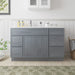 51" Plywood Bathroom Vanity Cabinet without Top - 5 Drawers & 1 Door - HomeBeyond
