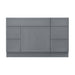 51" Plywood Bathroom Vanity Cabinet without Top - 5 Drawers & 1 Door - HomeBeyond
