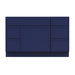 51" Plywood Bathroom Vanity Cabinet without Top - 5 Drawers & 1 Door - HomeBeyond