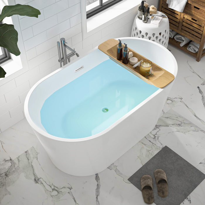 51" x 29" Freestanding Acrylic Soaking Bathtub-VA6815-XXS - HomeBeyond